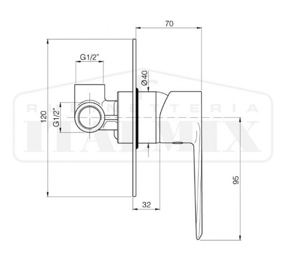 RUBINATTERIA ITALMIX UNICA UN500